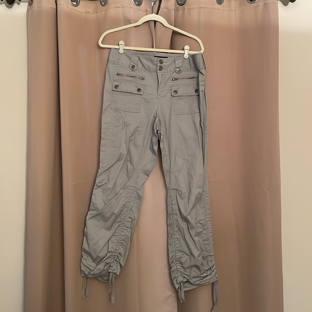 INC International Concepts Gray Ankle Pants